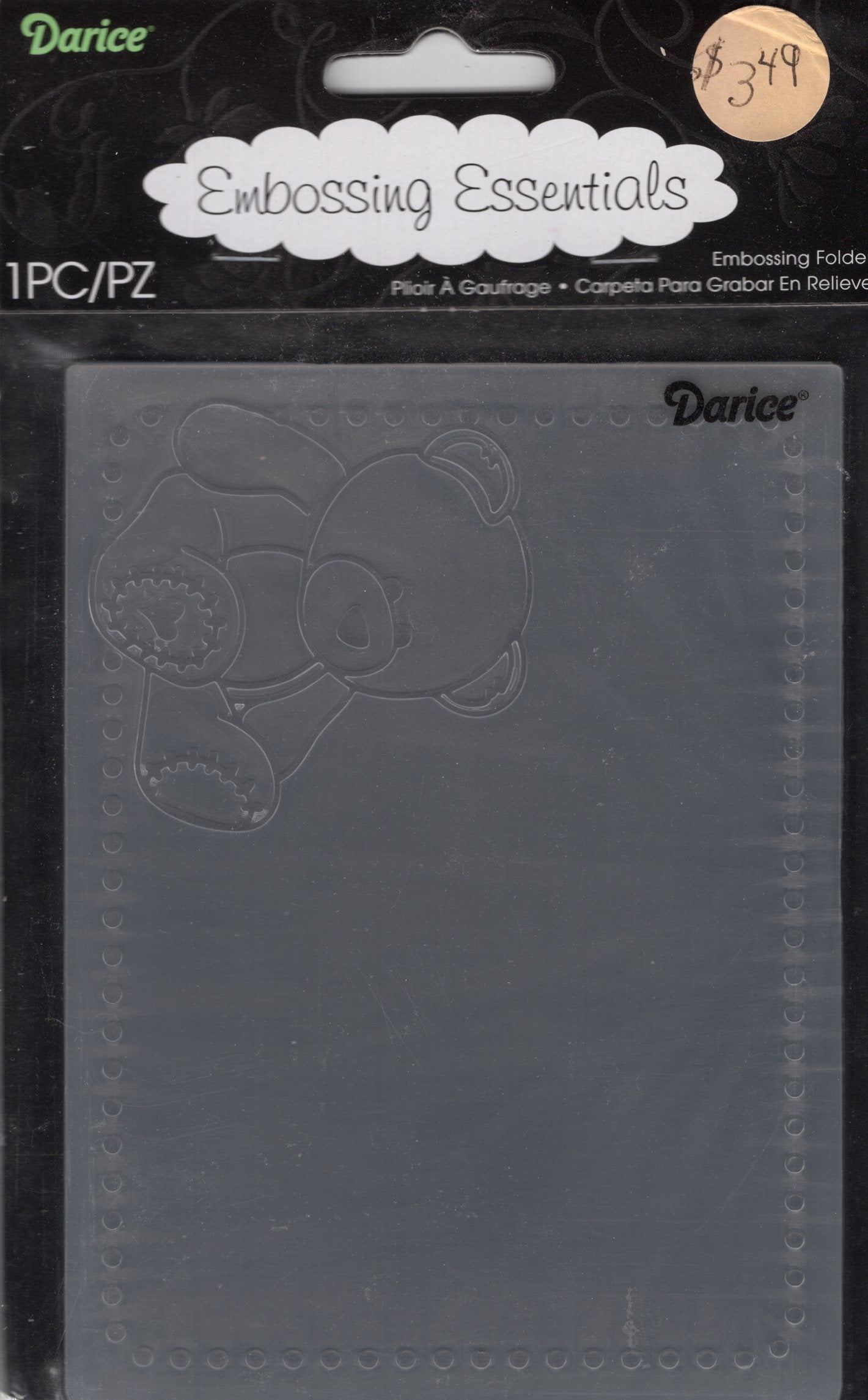 Darice Baby Bear Embossing Folder