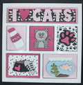 I Love Cats Shadowbox Insert