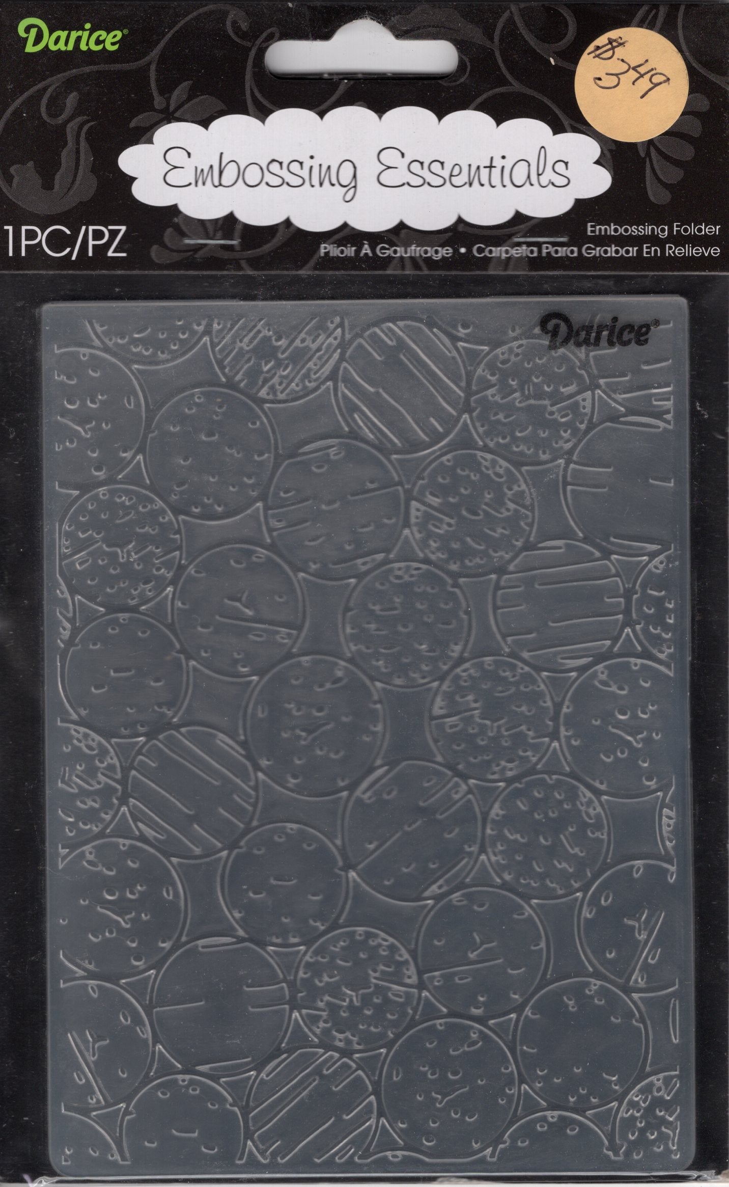 Darice Cork Tops Embossing Folder