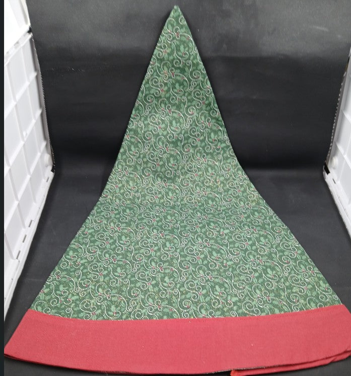 Gnome Hat - Christmas Holly with Red Band