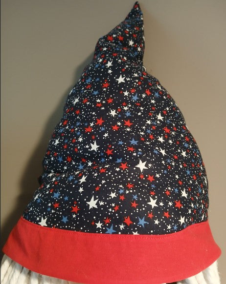 Gnome Hat - Patriotic Stars with Red Band