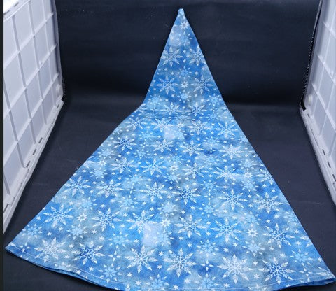 Gnome Hat - Winter Snowflakes Blue