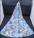 Gnome Hat - Winter Snowmen Blue