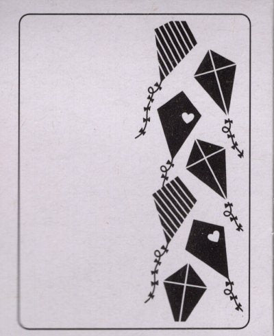 Darice Kites Background Embossing Folder