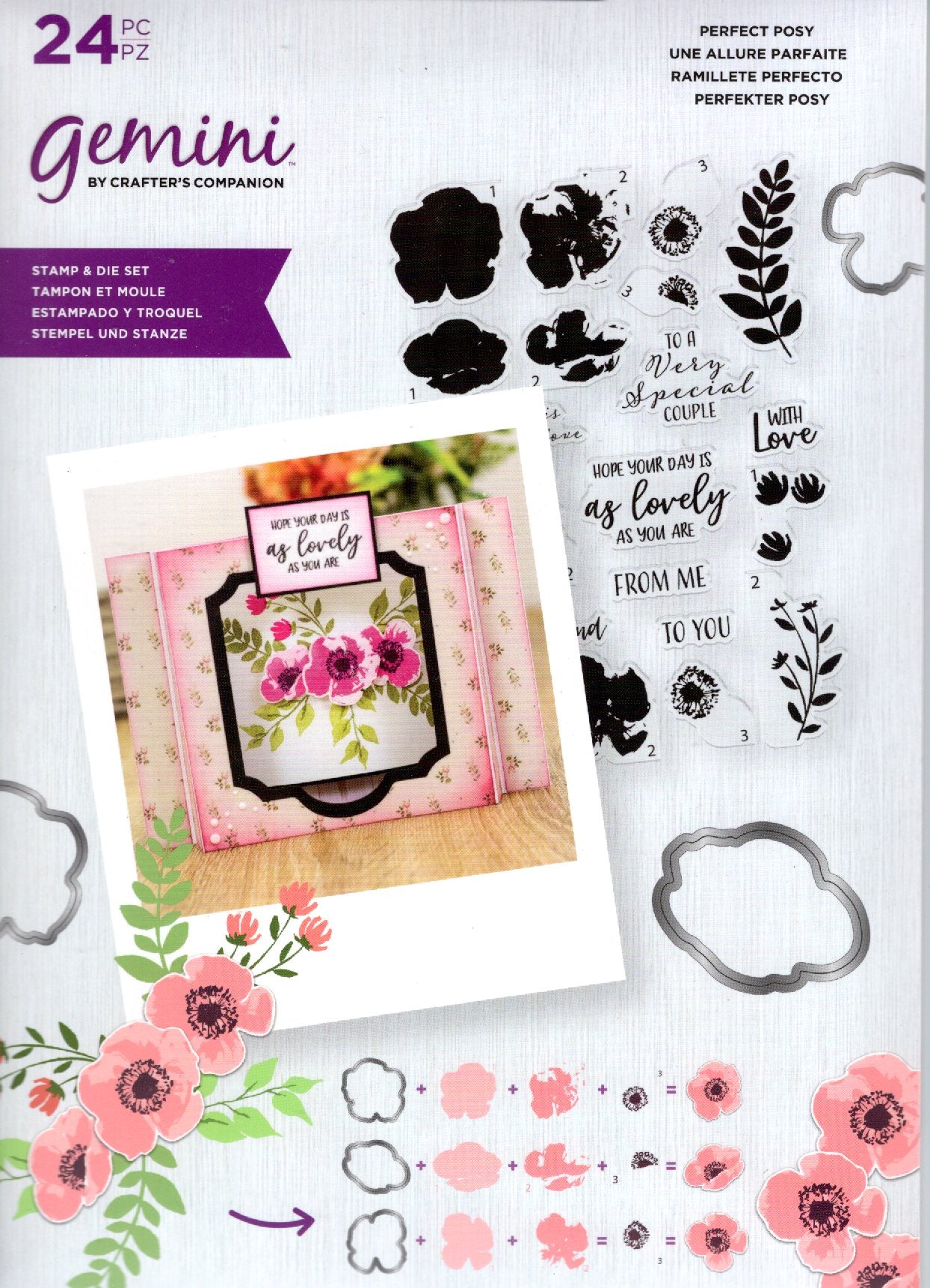 Perfect Posy Stamp and Die Set
