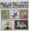 Merry Christmas Shadowbox Older Style - Insert - Finished