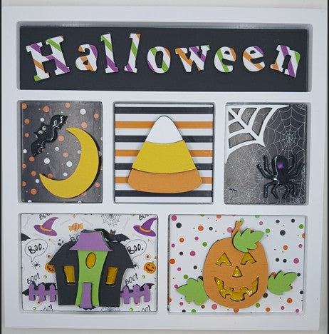 Halloween Shadowbox Insert
