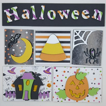 Halloween Shadowbox Insert