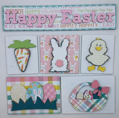 Happy Easter Shadowbox Insert