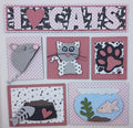 I Love Cats Shadowbox Alternate Insert - Finished