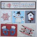 I Love Winter Shadowbox Insert