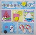 Summer Fun Shadowbox Insert