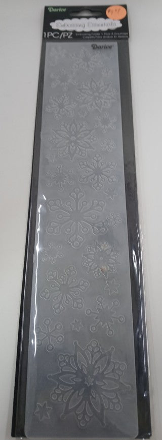 Darice Snowflake Border Embossing Folder