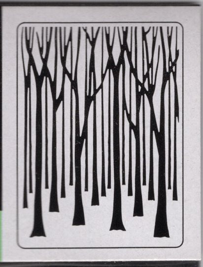 Darice Tree Trunks Embossing Folder